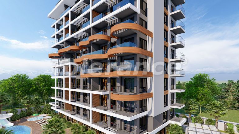 Apartment from the developer in Alanya with sea view with pool with installment - buy realty in Turkey - 51095