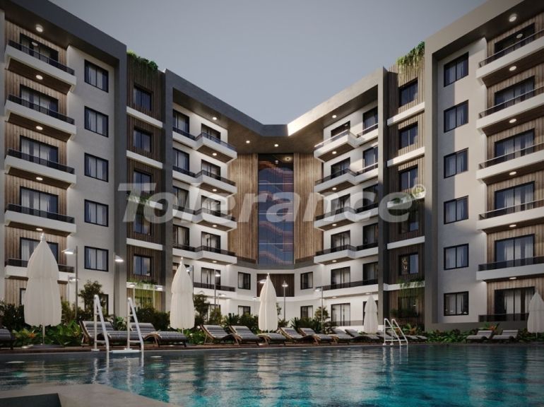 Apartment from the developer in Altıntaş, Antalya with sea view with pool with installment - buy realty in Turkey - 111416