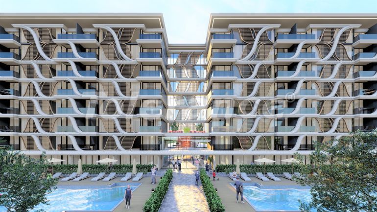 Apartment from the developer in Altıntaş, Antalya with pool with installment - buy realty in Turkey - 77409