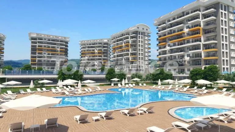 Apartment from the developer in Avsallar, Alanya pool installment - buy realty in Turkey - 2869