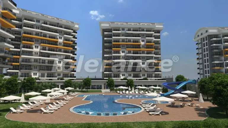 Apartment from the developer in Avsallar, Alanya pool installment - buy realty in Turkey - 2870