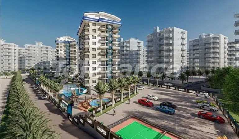 Apartment from the developer in Avsallar, Alanya with pool - buy realty in Turkey - 39571