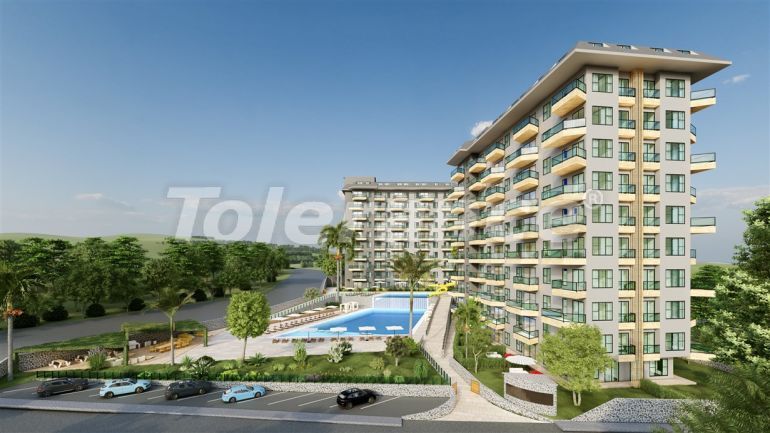 Apartment from the developer in Avsallar, Alanya with pool - buy realty in Turkey - 40628