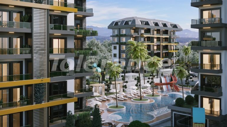 Apartment from the developer in Avsallar, Alanya with pool - buy realty in Turkey - 40676