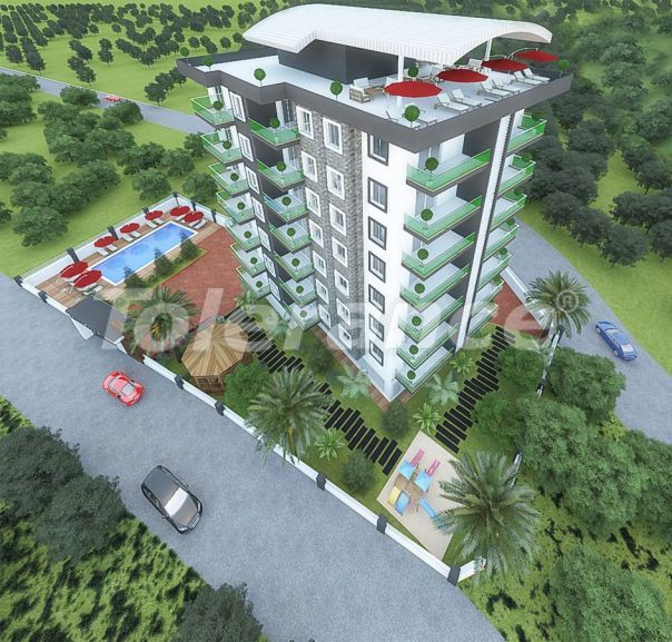 Apartment from the developer in Avsallar, Alanya with pool - buy realty in Turkey - 40745