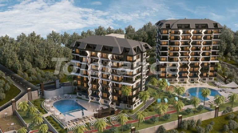 Apartment from the developer in Avsallar, Alanya with pool - buy realty in Turkey - 40778