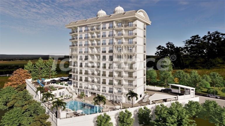 Apartment from the developer in Avsallar, Alanya with sea view - buy realty in Turkey - 60874