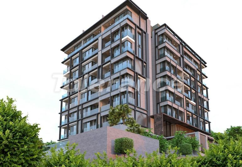 Apartment from the developer in Avsallar, Alanya with sea view with pool - buy realty in Turkey - 60940