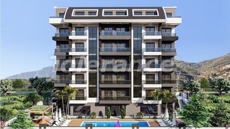 Apartment from the developer in Avsallar, Alanya with pool - buy realty in Turkey - 61954