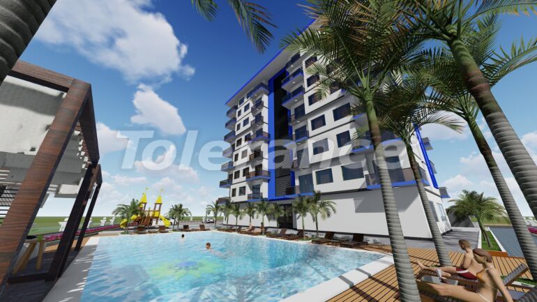 Apartment from the developer in Avsallar, Alanya with pool - buy realty in Turkey - 62908