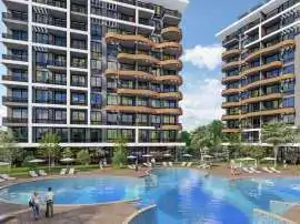 Apartment from the developer in Avsallar, Alanya with sea view with pool - buy realty in Turkey - 39696