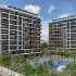 Apartment from the developer in Avsallar, Alanya with sea view with pool - buy realty in Turkey - 39695