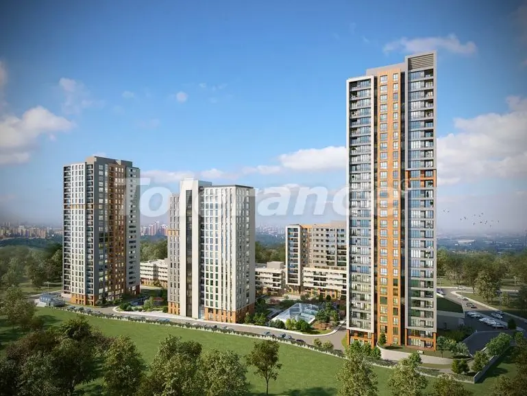 Apartment from the developer in Bahçeşehir, İstanbul with pool with installment - buy realty in Turkey - 39137