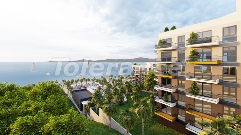 Apartment from the developer in Bodrum with sea view with pool with installment - buy realty in Turkey - 107890