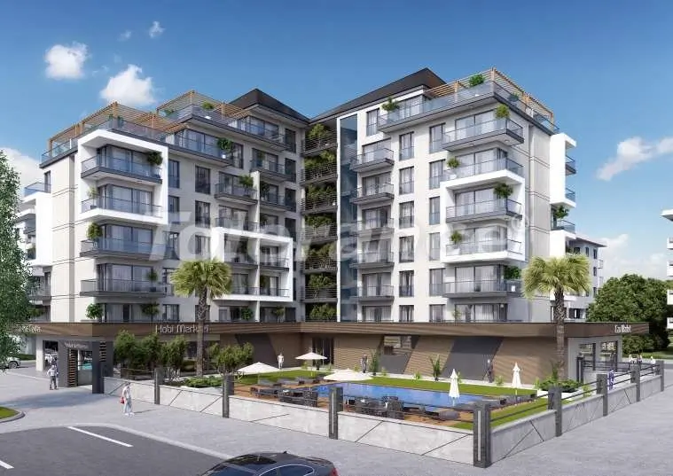 Apartment from the developer in Bornova, İzmir pool installment - buy realty in Turkey - 15228