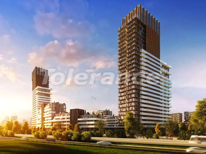 Apartment from the developer in Bornova, İzmir pool - buy realty in Turkey - 15497