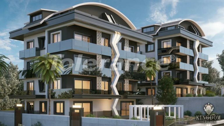 Apartment from the developer in City of Alanya, Alanya with sea view with pool - buy realty in Turkey - 40839