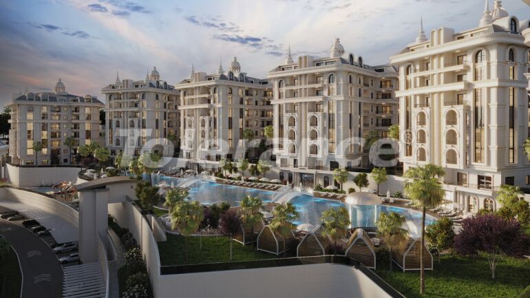 Apartment from the developer in City of Alanya, Alanya with pool with installment - buy realty in Turkey - 63062