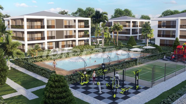 Apartment from the developer in Döşemealtı, Antalya with pool with installment - buy realty in Turkey - 107702