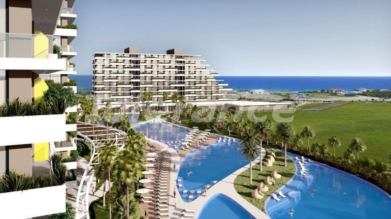 Apartment from the developer in Famagusta, Northern Cyprus with pool - buy realty in Turkey - 110914