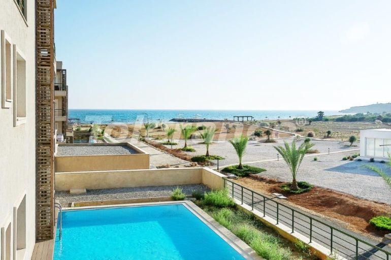 Apartment in Famagusta, Northern Cyprus with sea view with pool with installment - buy realty in Turkey - 71141