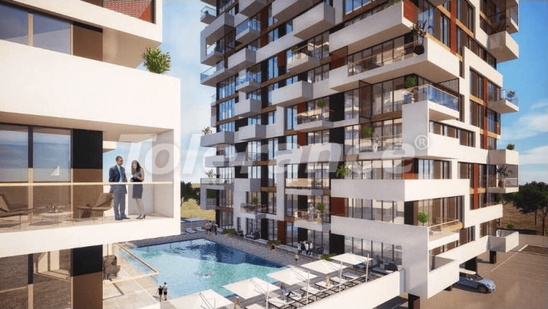 Apartment in Famagusta, Northern Cyprus with pool - buy realty in Turkey - 71376