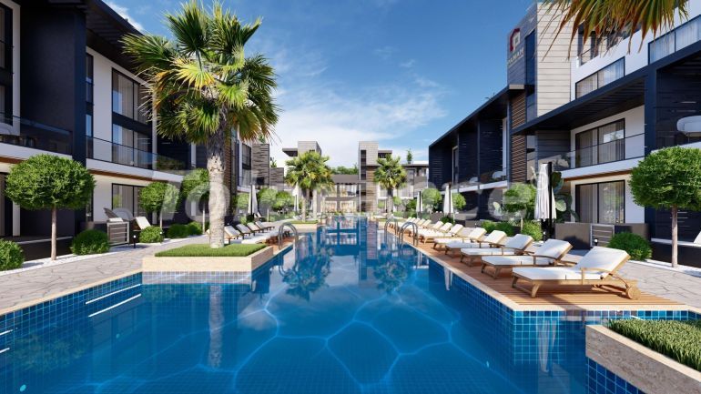 Apartment from the developer in Famagusta, Northern Cyprus with pool with installment - buy realty in Turkey - 75014