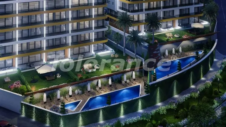 Apartment from the developer in Kargicak, Alanya with sea view with pool with installment - buy realty in Turkey - 20713