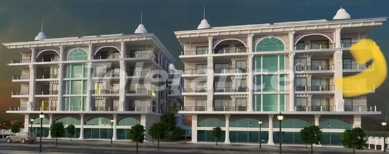 Apartment from the developer in Kargicak, Alanya with sea view with pool - buy realty in Turkey - 27767