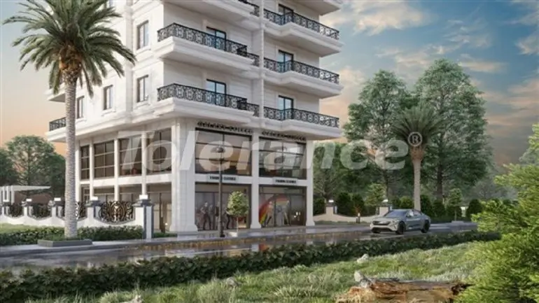 Apartment in Kargicak, Alanya with sea view with pool - buy realty in Turkey - 39289