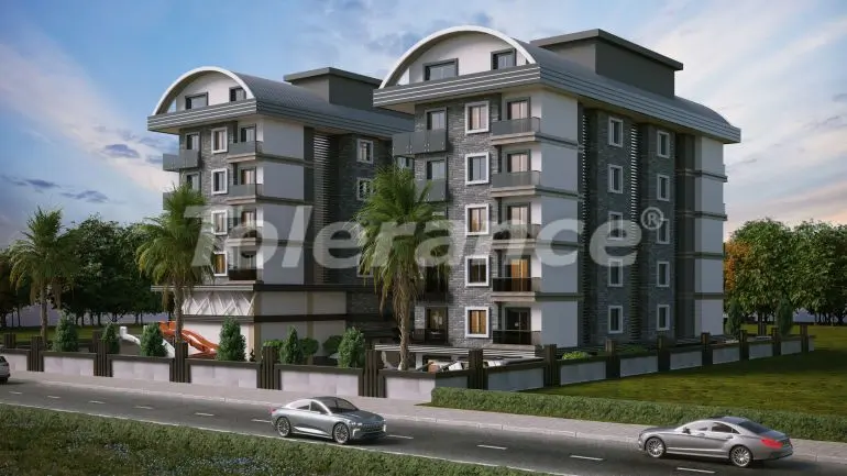 Apartment from the developer in Kargicak, Alanya with sea view with pool - buy realty in Turkey - 40169