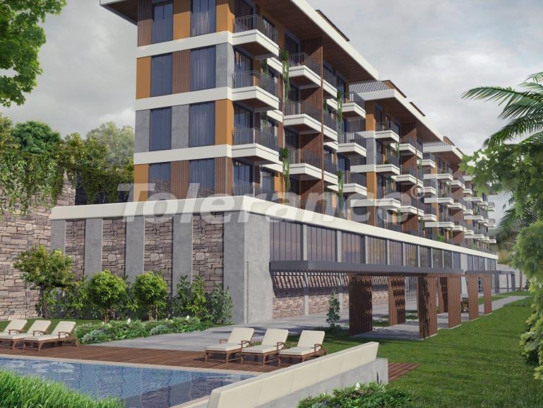 Apartment from the developer in Kargicak, Alanya with pool - buy realty in Turkey - 51196