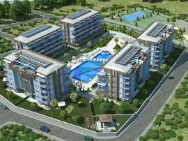 Apartment from the developer in Kargicak, Alanya with sea view with pool with installment - buy realty in Turkey - 20479