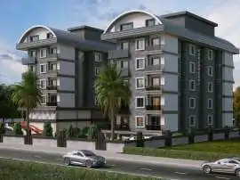 Apartment from the developer in Kargicak, Alanya with sea view with pool - buy realty in Turkey - 40169