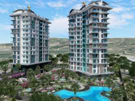 Apartment from the developer in Kargicak, Alanya with sea view with pool - buy realty in Turkey - 41153