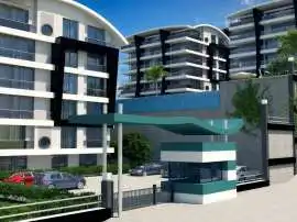 Apartment from the developer in Kargicak, Alanya with sea view with pool - buy realty in Turkey - 5321