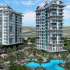 Apartment from the developer in Kargicak, Alanya with sea view with pool - buy realty in Turkey - 41153