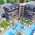 Apartment from the developer in Kargicak, Alanya with sea view with pool with installment - buy realty in Turkey - 83326