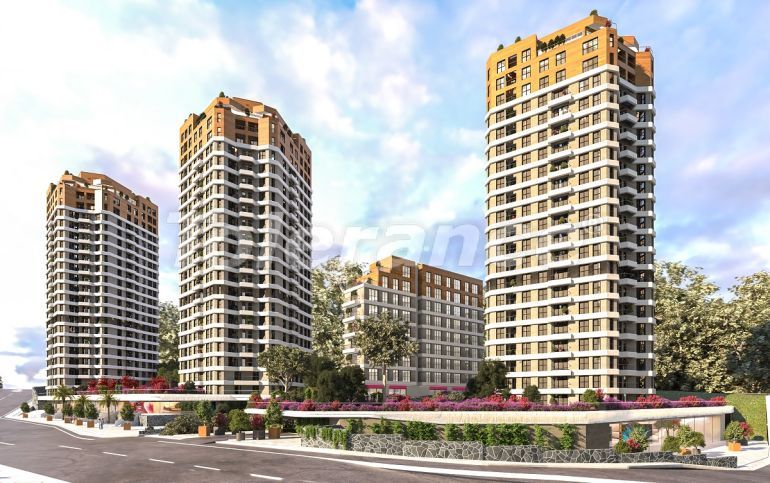 Apartment from the developer in Kartal, İstanbul with sea view with pool - buy realty in Turkey - 65406