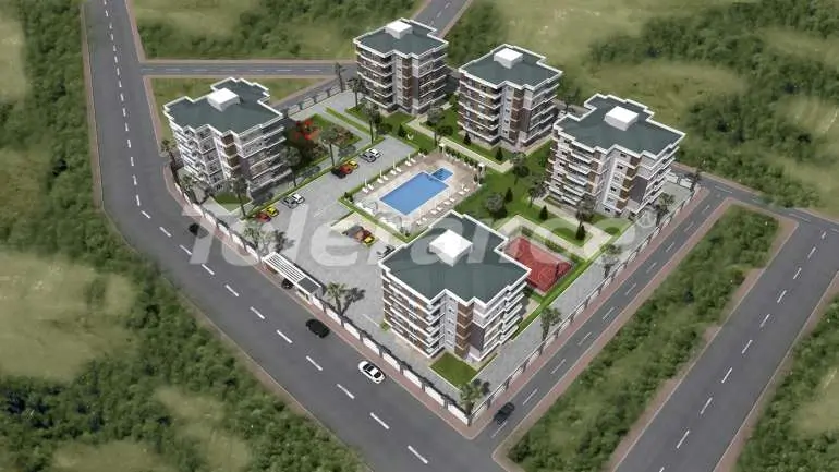 Apartment from the developer in Kepez, Antalya pool - buy realty in Turkey - 1465