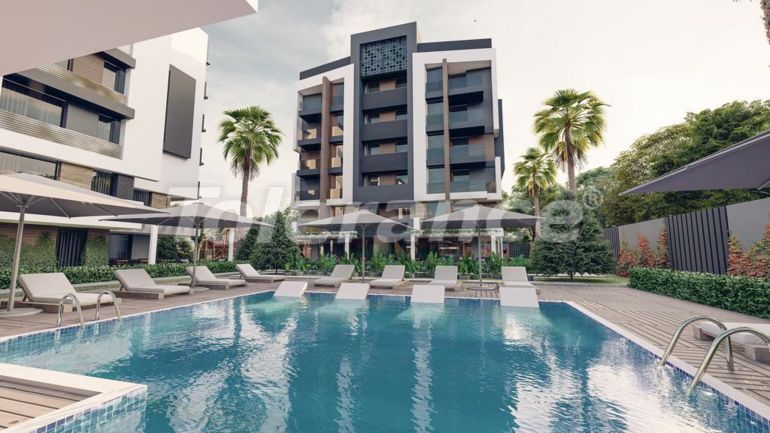 Apartment from the developer in Kepez, Antalya with pool - buy realty in Turkey - 79639