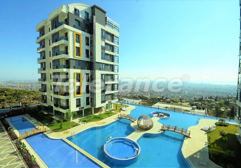 Apartment from the developer in Kepez, Antalya with sea view with pool - buy realty in Turkey - 99465