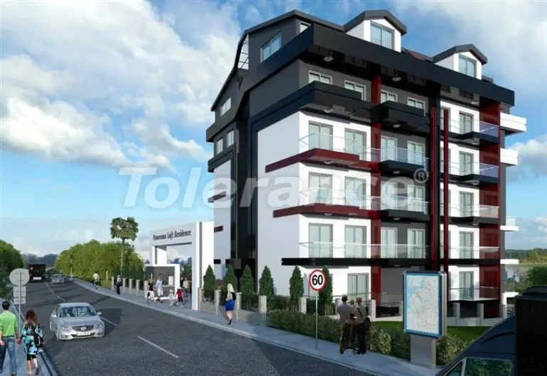 Apartment from the developer in Kestel, Alanya with sea view with pool with installment - buy realty in Turkey - 17878