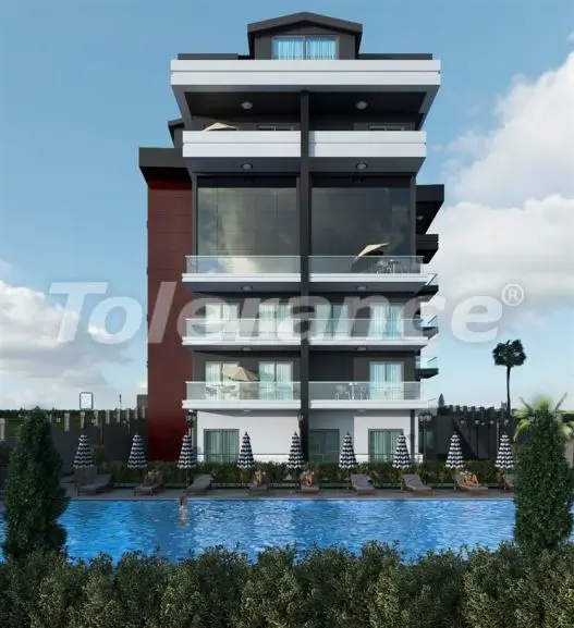 Apartment from the developer in Kestel, Alanya with sea view with pool with installment - buy realty in Turkey - 17882