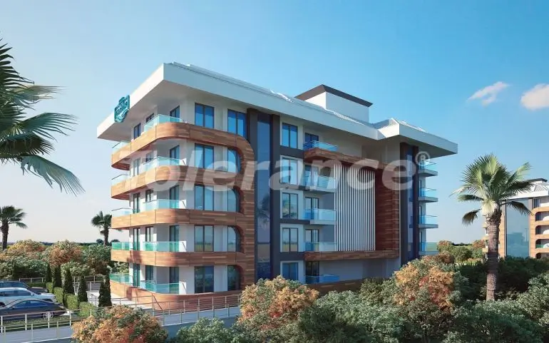 Apartment in Kestel, Alanya with sea view with pool - buy realty in Turkey - 29163