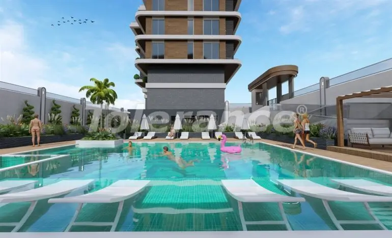 Apartment from the developer in Kestel, Alanya with sea view with pool - buy realty in Turkey - 40376