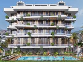 Apartment from the developer in Kestel, Alanya with sea view with pool with installment - buy realty in Turkey - 63403
