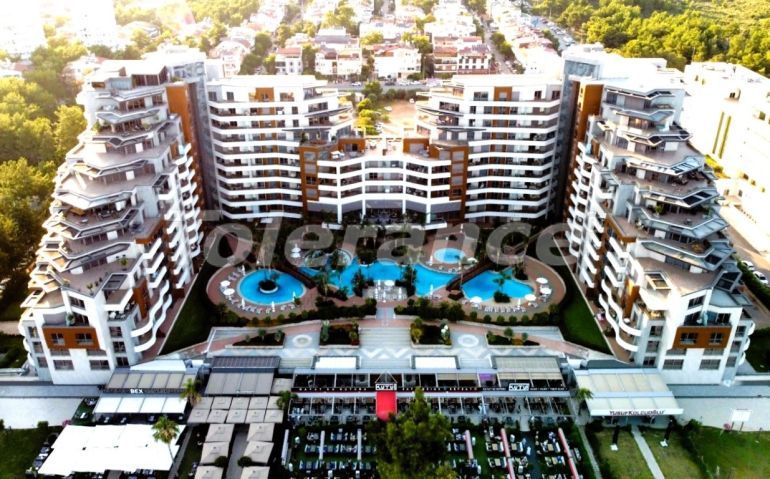 Apartment in Konyaaltı, Antalya with sea view with pool - buy realty in Turkey - 109584