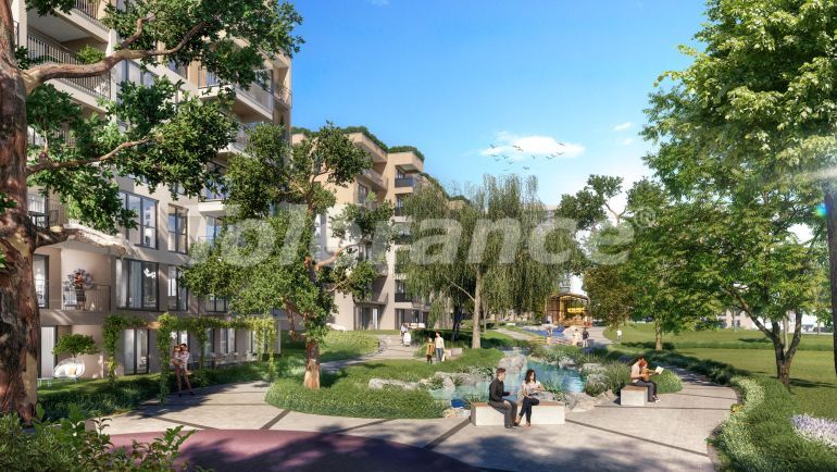 Apartment from the developer in Kucukcekmece, İstanbul with pool with installment - buy realty in Turkey - 117011