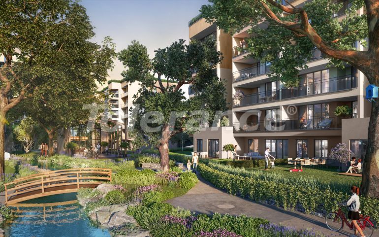 Apartment from the developer in Kucukcekmece, İstanbul with pool with installment - buy realty in Turkey - 117012